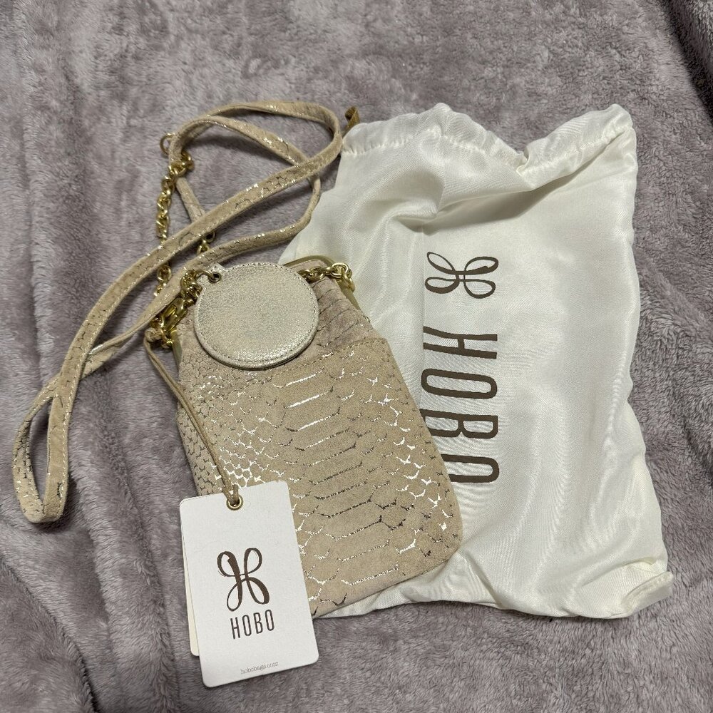Hobo Melody + Mirror Charm Crossbody Bag